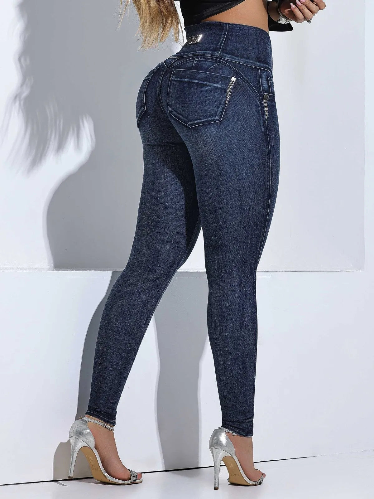 CONJUTO CROPPED + CALÇA SKINNY CÓS MÁGICO